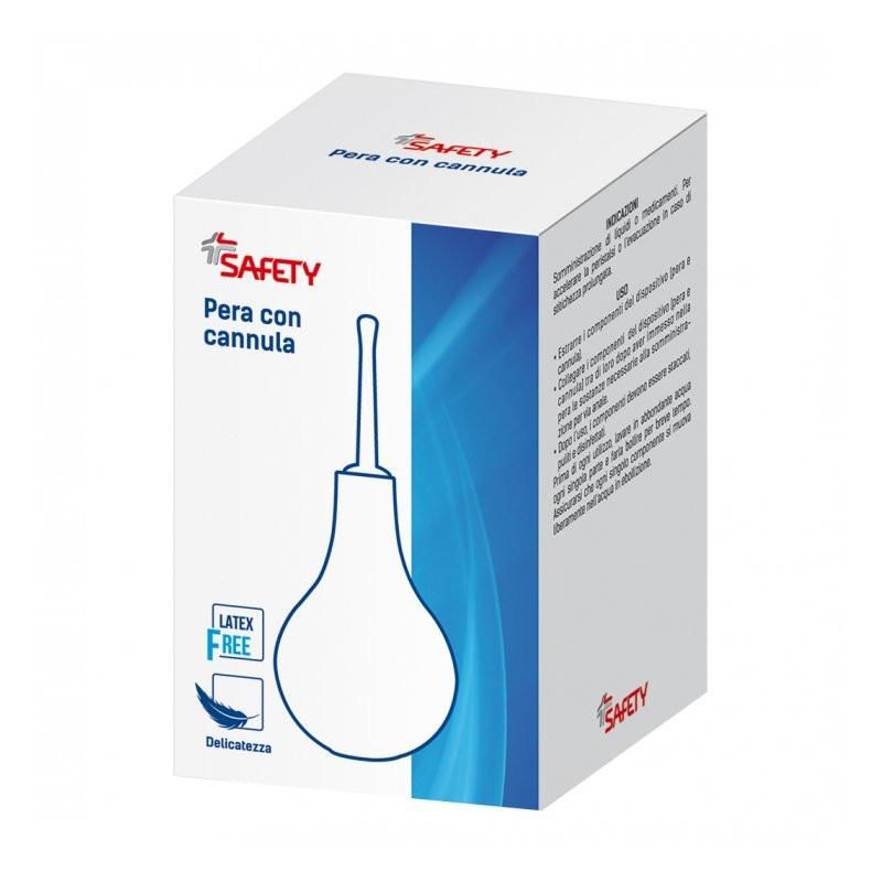 Pera di Sicurezza con Cannula, Misura 8, Capacità 275 ml