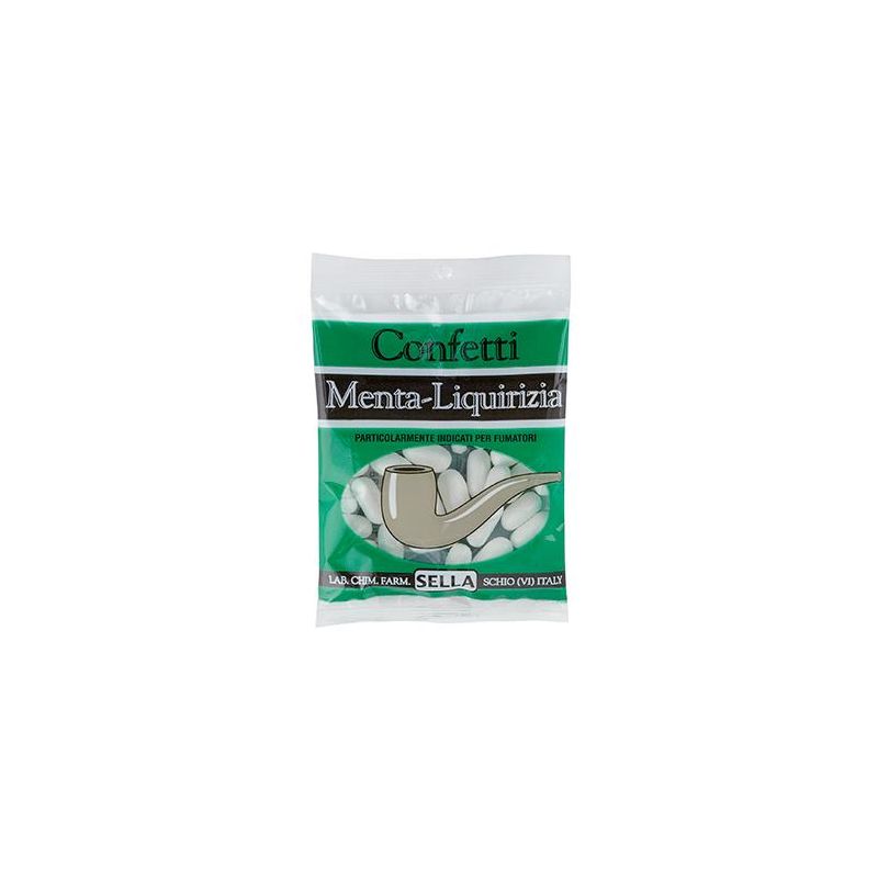 Sella Aromatizzata al Gusto di Confetti, Menta e Liquirizia - 30g
