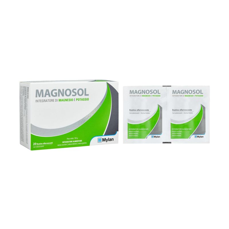 Magnosol Effervescenti in Bustine da 20 Pezzi