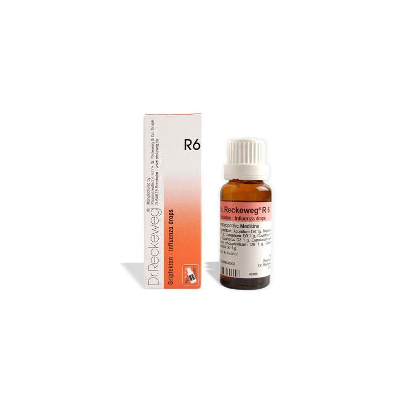 Gocce Reckeweg R6 - Flacone da 22ml
