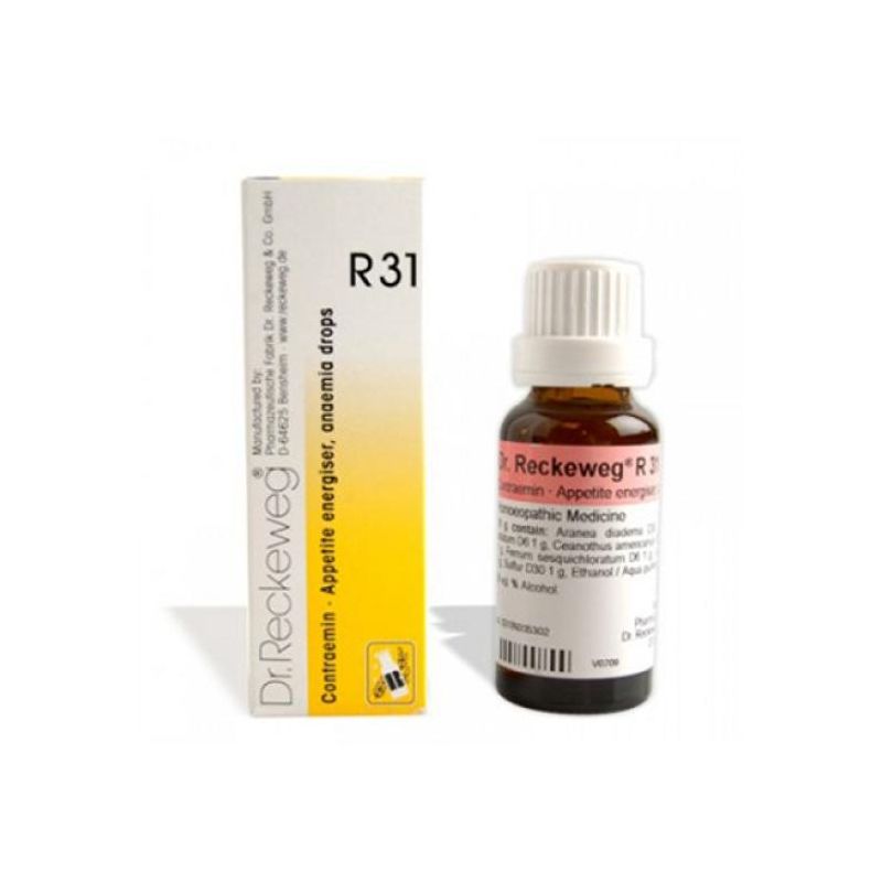 Gocce Reckeweg R31 - Flacone da 22ml