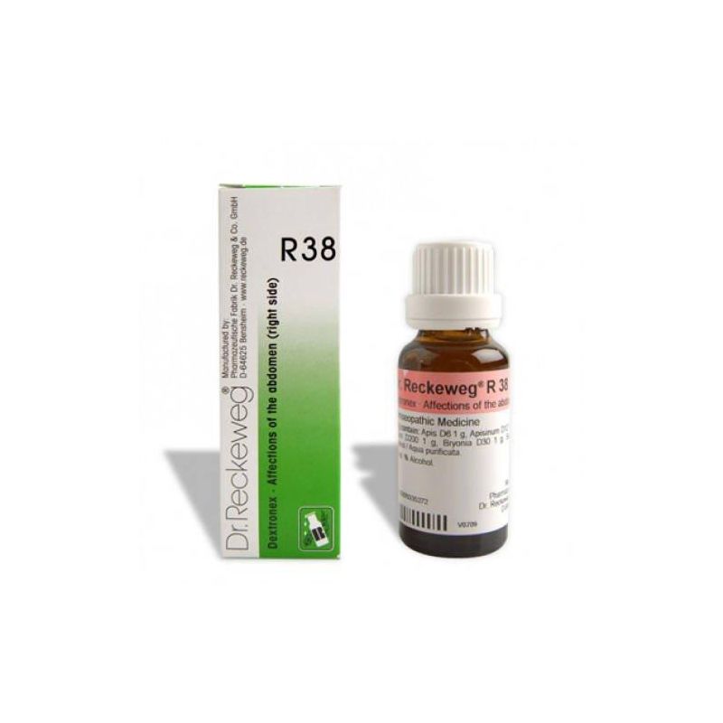 Gocce Reckeweg R38 da 22 ml per Terapia Alternativa