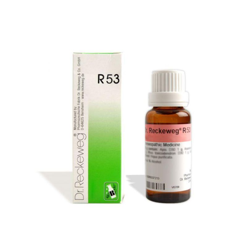 Gocce Reckeweg R53 - Flacone da 22ml