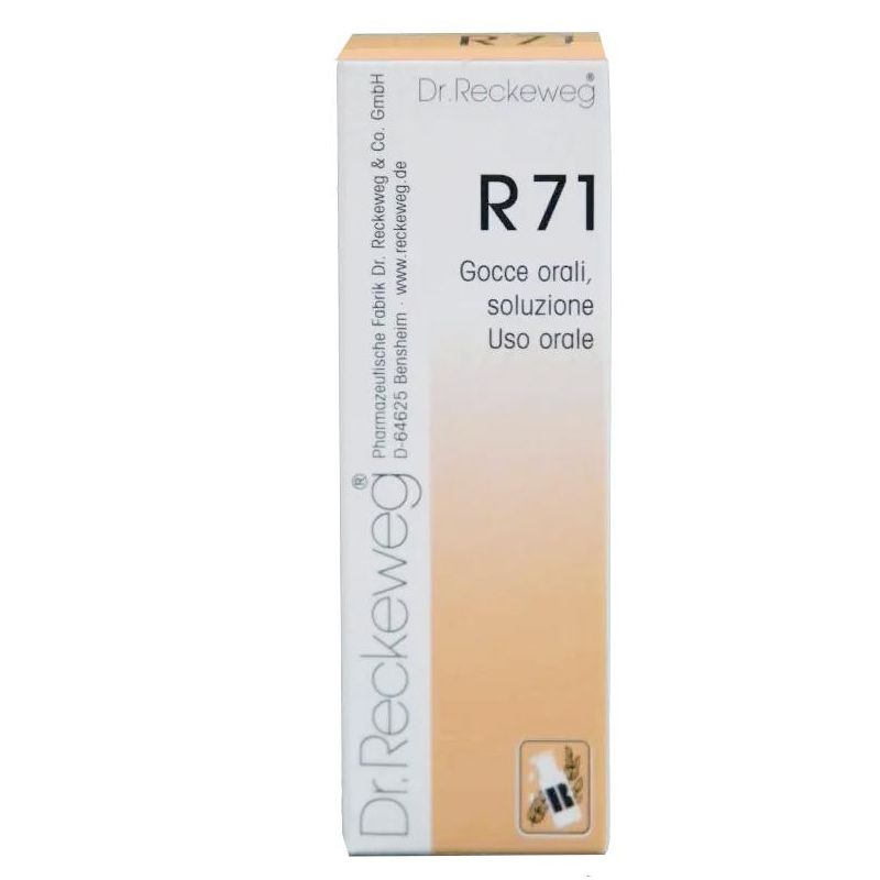 Gocce Reckeweg R71 da 22ml per Dolore Nevralgico