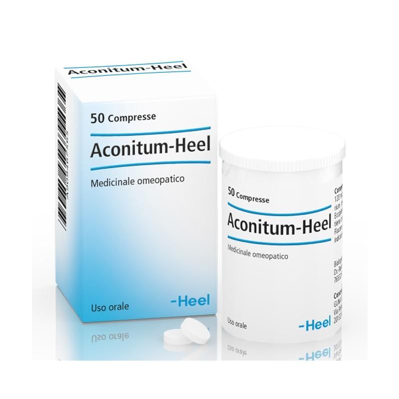 Aconitum-Heel - Pacco da 50 Tavolette per il Benessere