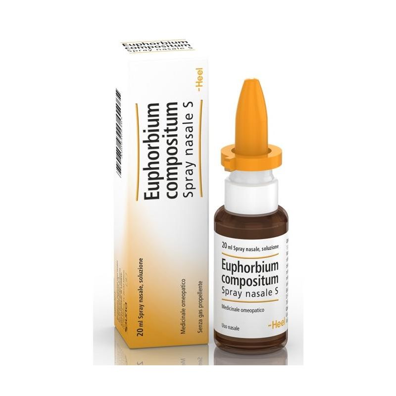 Euphorbium Compositum - Spray Nasale per il sollievo del seno, 20 ml