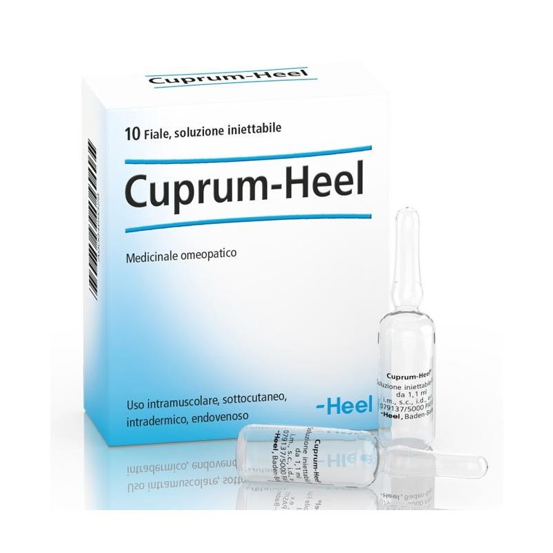 Cuprum Heel - Fiale da 1,1ml - Confezione da 10 Pezzi