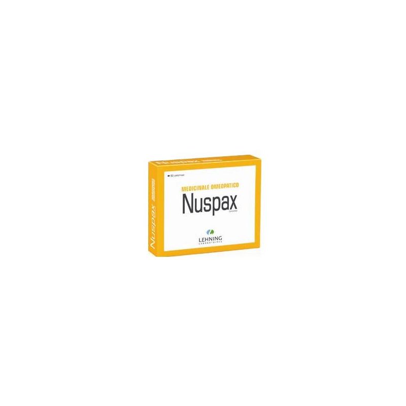 Lehning Nuspax - Pillole di Salute, Pacco da 60 Compresse