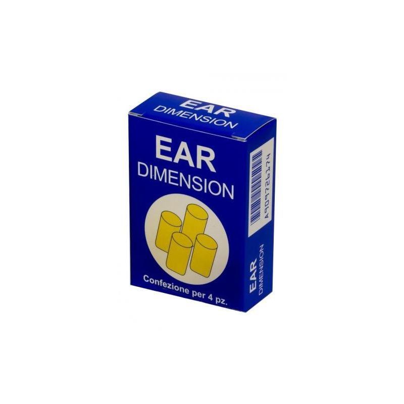 Dimension Ear - Set di 4 Tappi Auricolari di Alta Qualità
