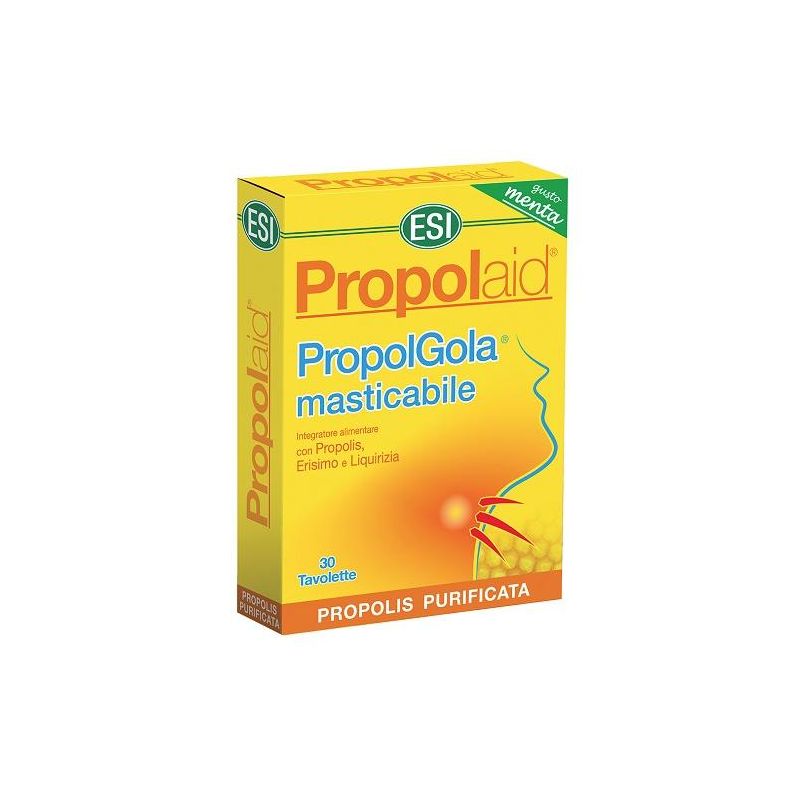 Propolaid Propolgola - Integratore Uomo con Propoli - 30 Tavolette
