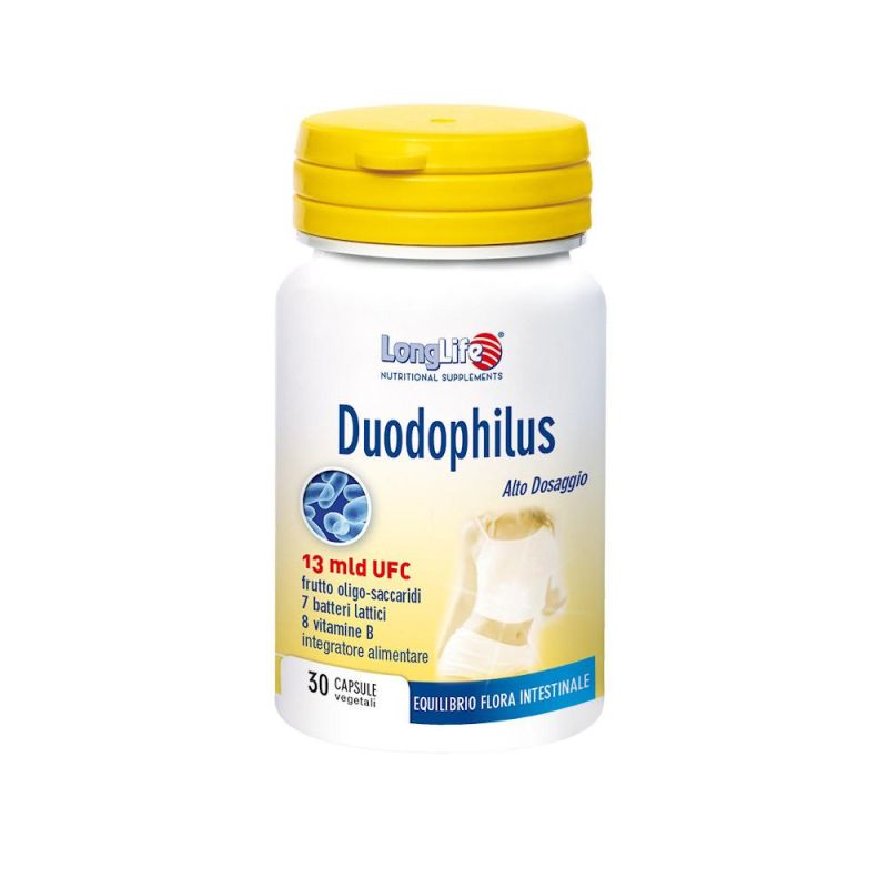 Longlife Duodophilus Integratore Probiotico - 30 Capsule
