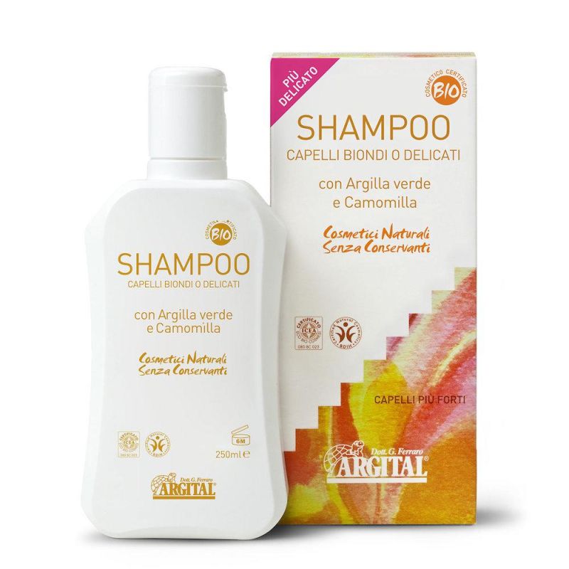 Argital Shampoo per Capelli Biondi o Delicati - 250ml