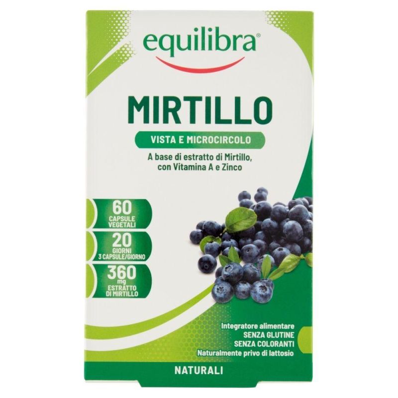 Equilibra Mirtillo - Integratore Alimentare in 60 Perle