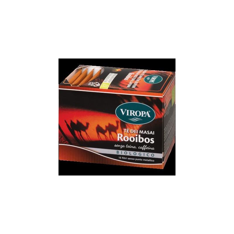 Viropa Tisana Rooibos con 15 Filtri Aromatizzati