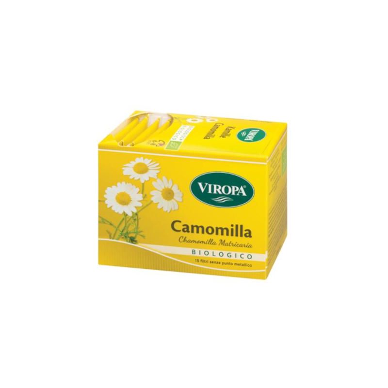 Viropa Bio Infuso di Camomilla con 15 Filtri