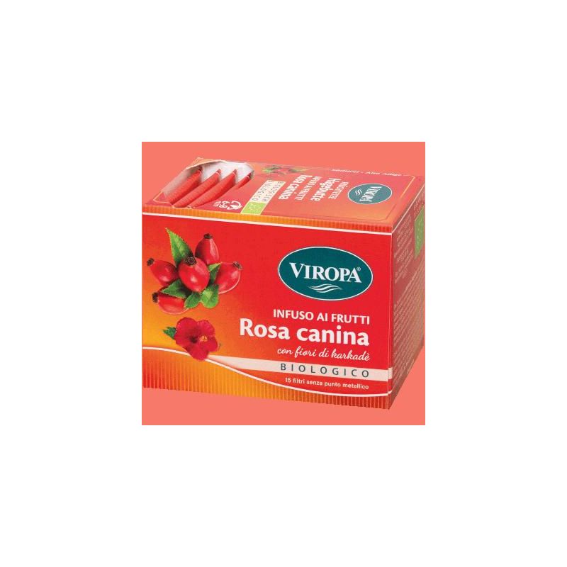 Viropa Infuso Biologico ai Frutti di Rosa Canina - 15 Filtri