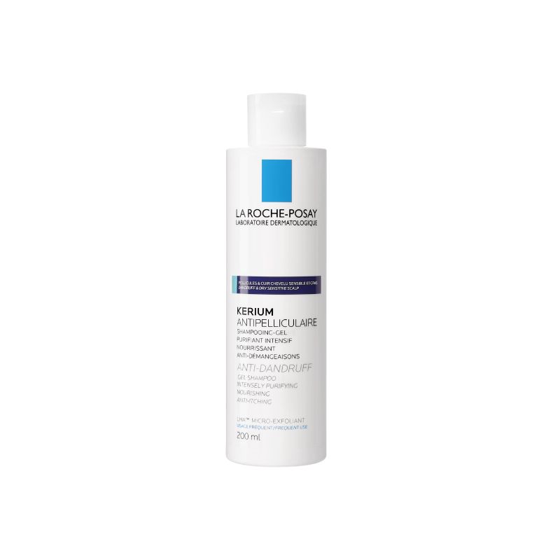 La Roche-Posay Kerium Shampoo Antiforfora per Capelli Grassi 200ml
