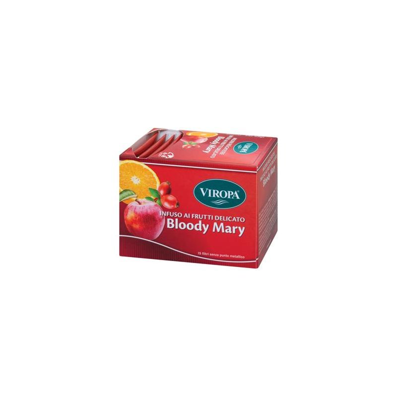Viropa Infuso Bloody Mary con Frutti, 15 Bustine
