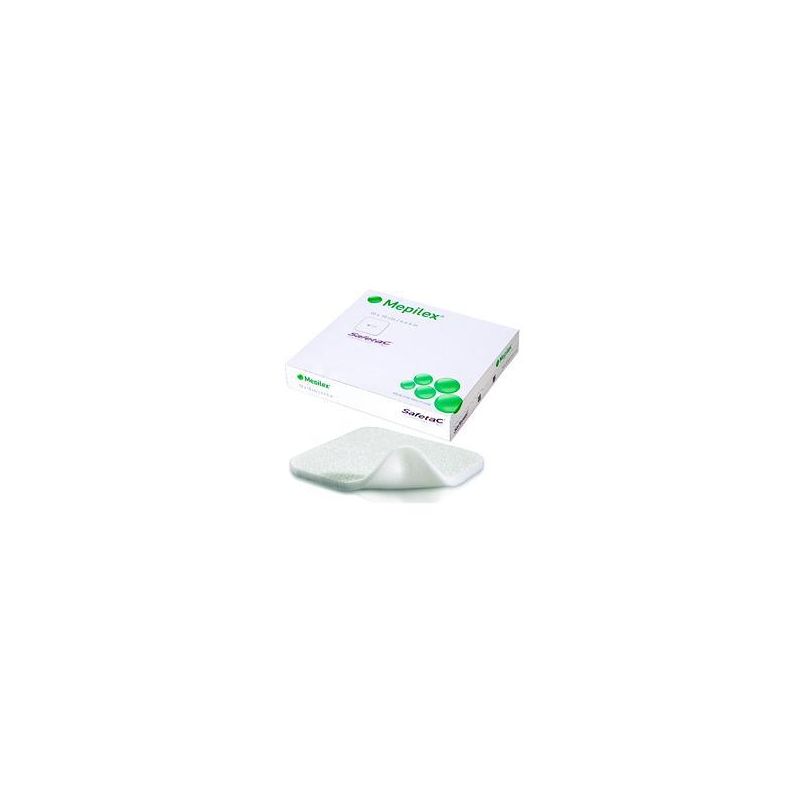 Mepilex Medicazione Sterile 10x10cm, Confezione da 5 Pezzi