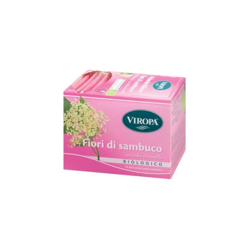 Fiori Di Sambuco Bio Viropa - Confezione da 15 Filtri