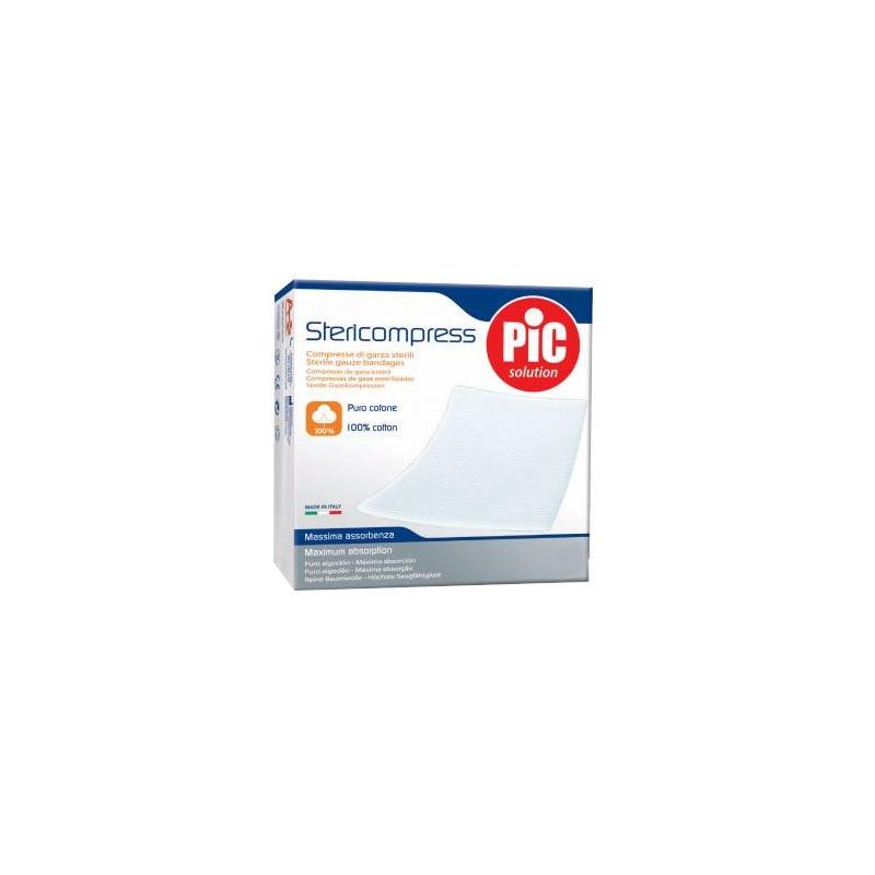 Compresse di Garza Sterili Stericompress Pic, 18x40cm - Confezione da 12 Pezzi