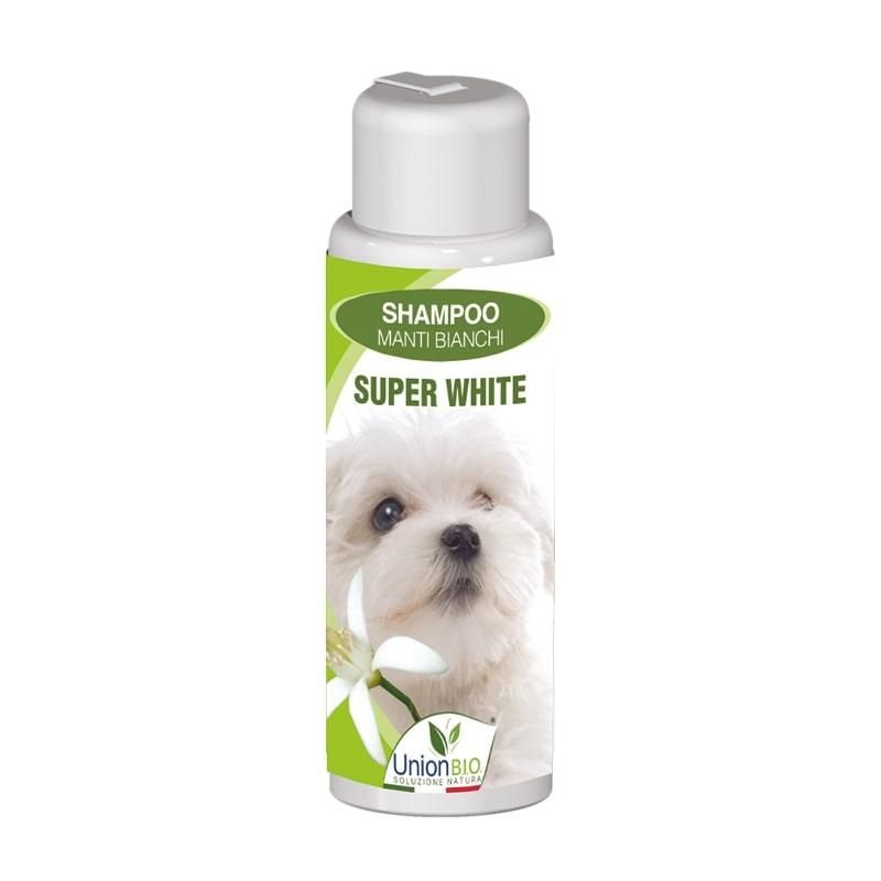Union Bio Shampoo Super White - 250ml per Cani con Manto Bianco