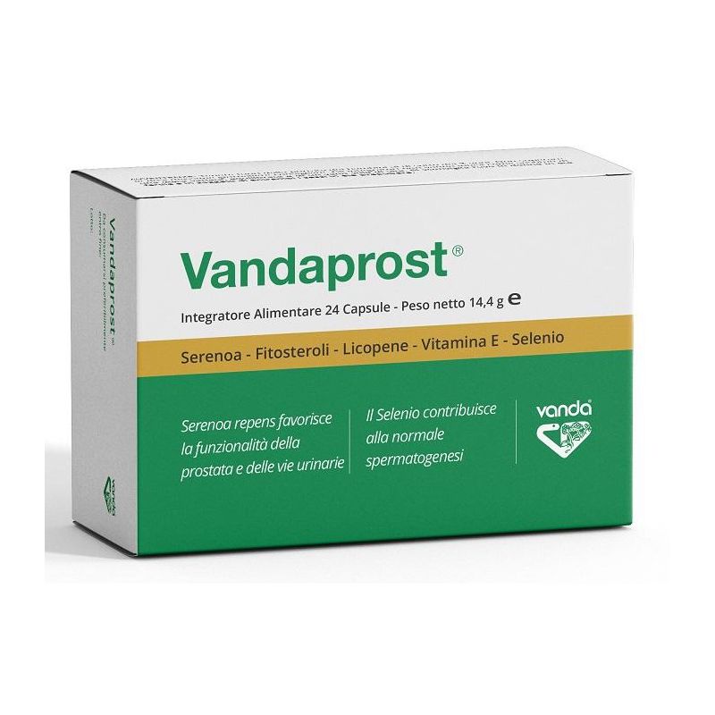 Vandaprost - 24 Capsule Integratore Prostata