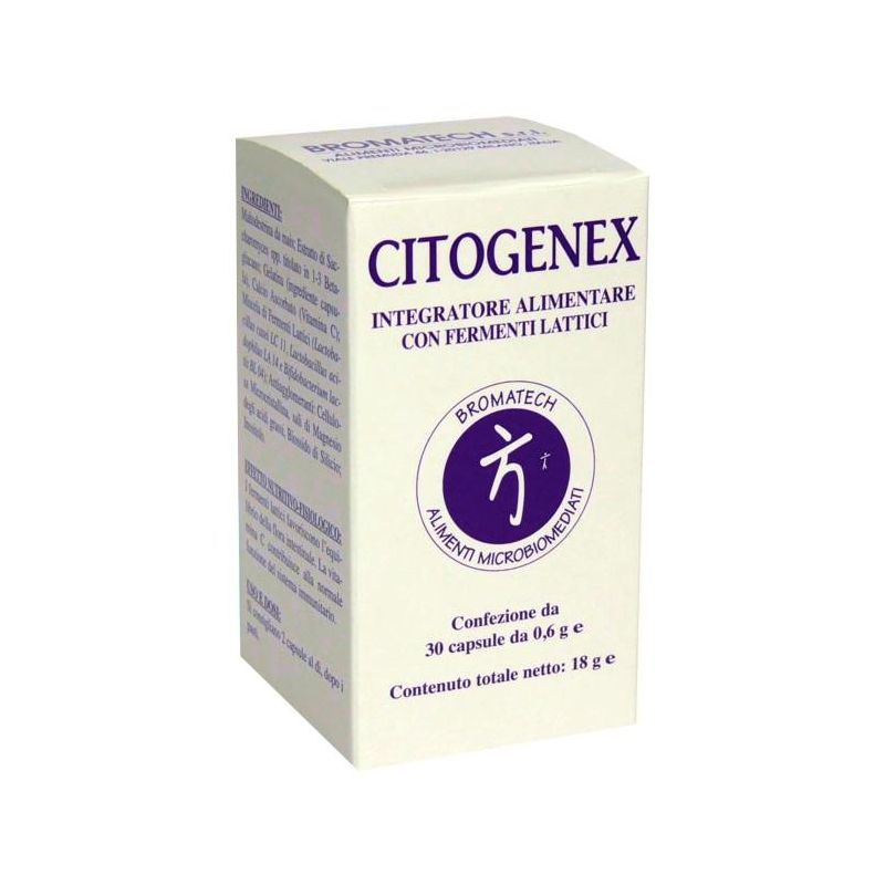 Citogenex - Integratore Alimentare con 30 Capsule