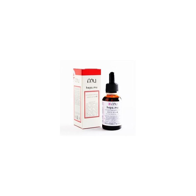 Gocce Hepa Mu per Supporto Epatico, 30ml