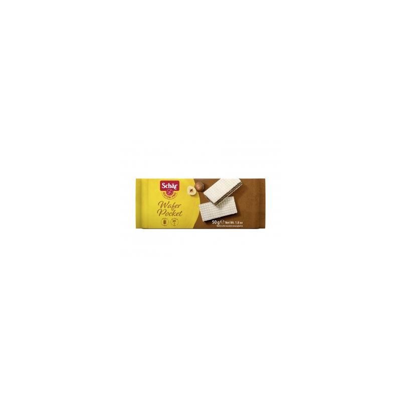 Schar Nocciola Wafer Pocket, 50g - Senza Glutine