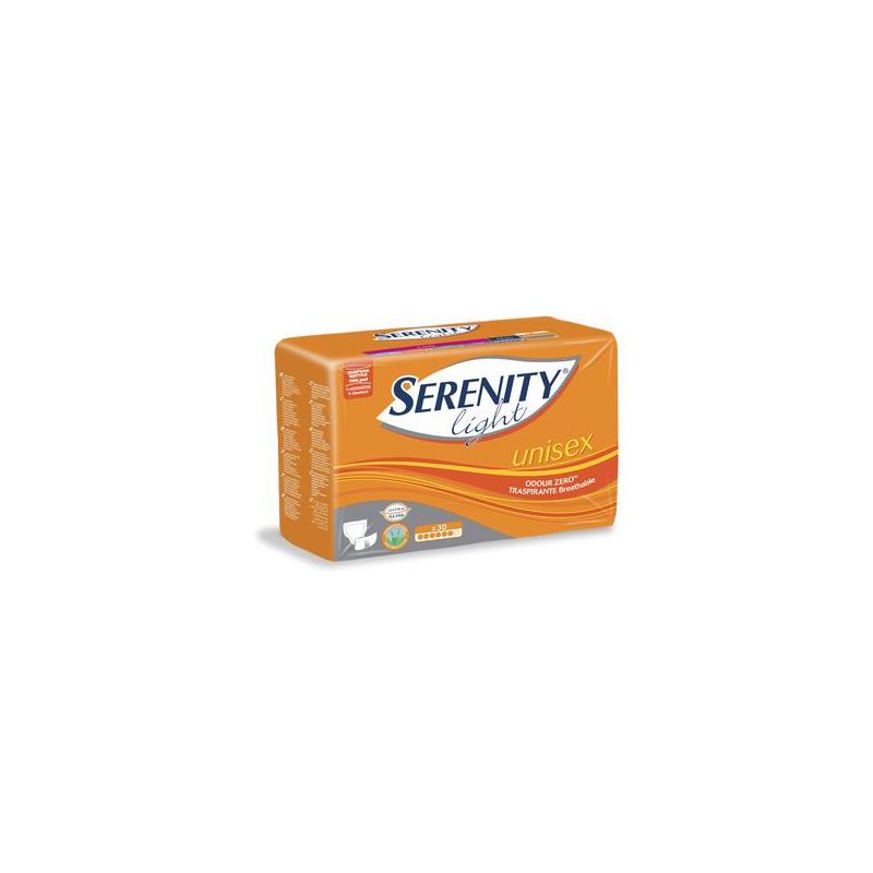 Serenity Light Unisex, Pacco da 30 Pezzi