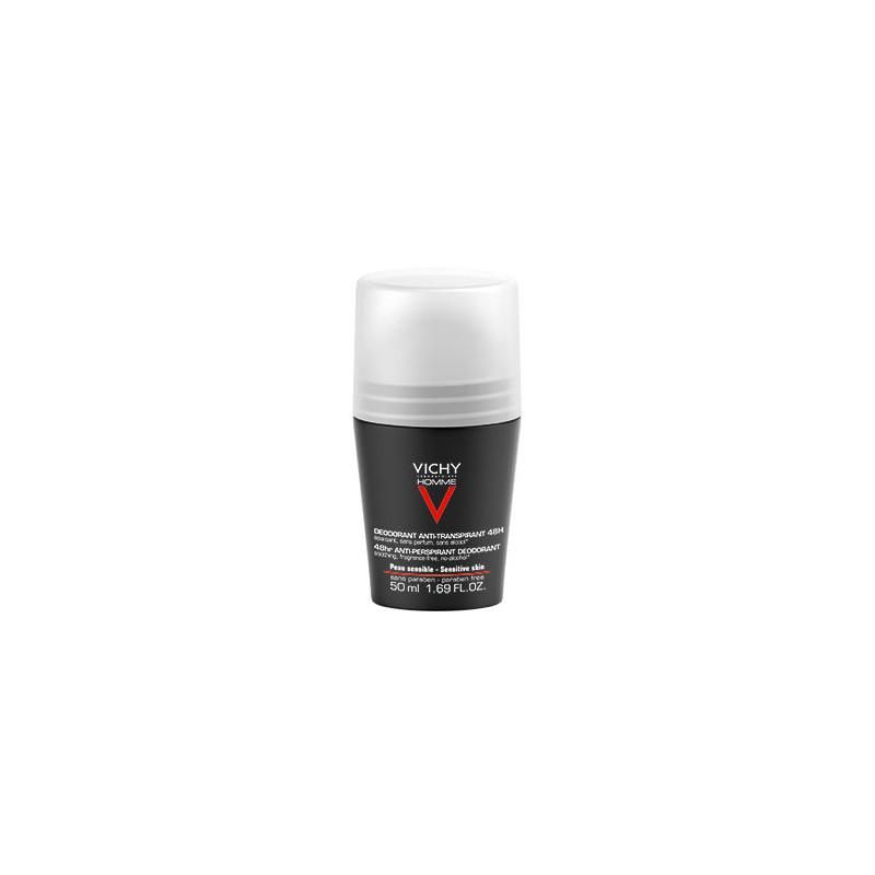 Vichy Homme Deodorante Antitraspirante Roll-On 50ml