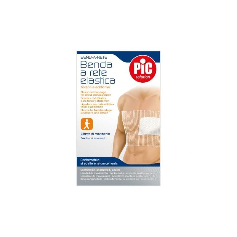 Bende Tubolari a Rete Pic per Torace e Addome - Pacco da 6