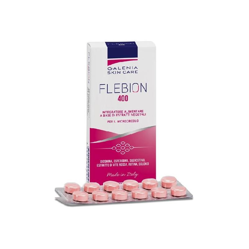 Galenia Flebion 400 - 36 Compresse per la Salute Vascolare