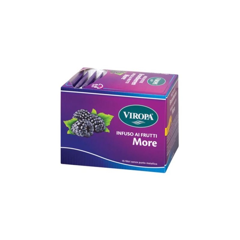 Viropa Infuso di Mora - Confezione da 15 Filtri