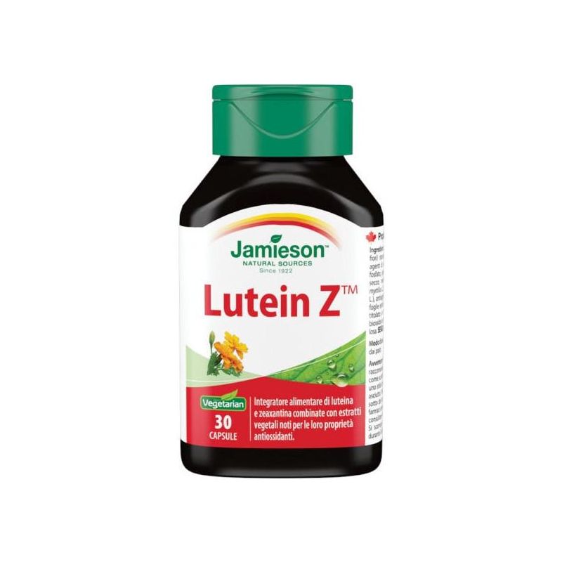 Jamieson Lutein-Z, 30 Capsule per la Salute degli Occhi