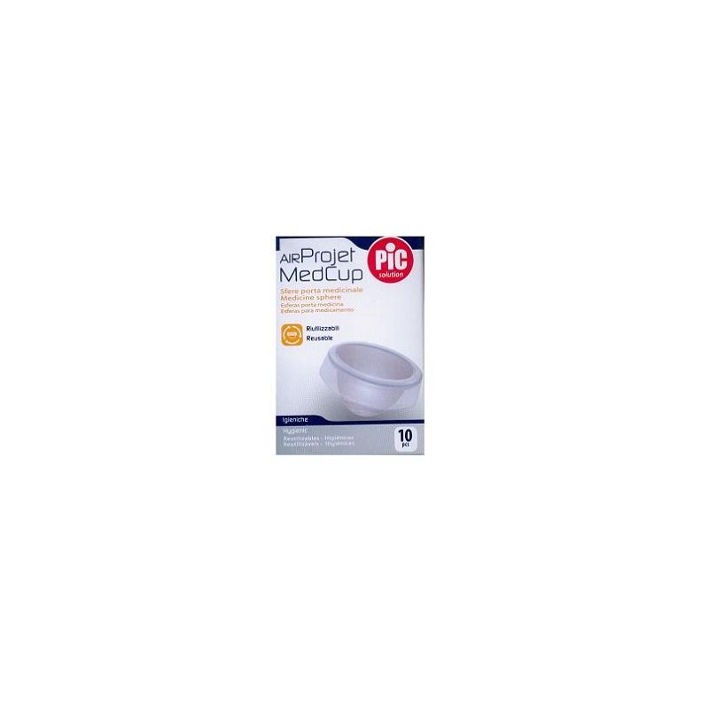 Pic Solution Air Projet Medicinal Cup con Porta Sfere - 10 Pezzi