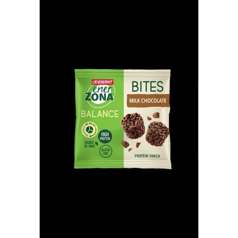 Enerzona Milk Chocolate Bites - Confezione da 24g