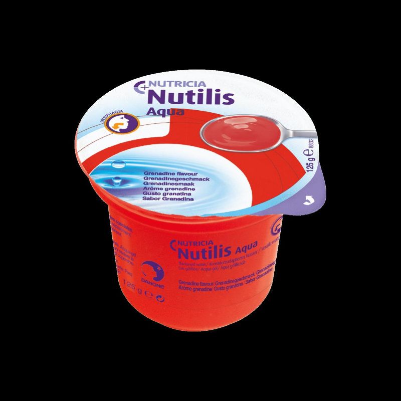 Nutilis Aqua Gel - Sapore Granatina - 12 Bustine da 125g
