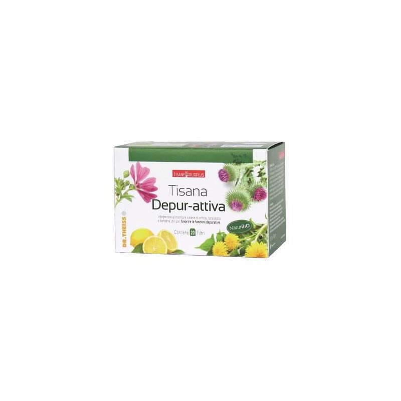 Tisana Depurativa Naturplus con 20 Filtri Attivi