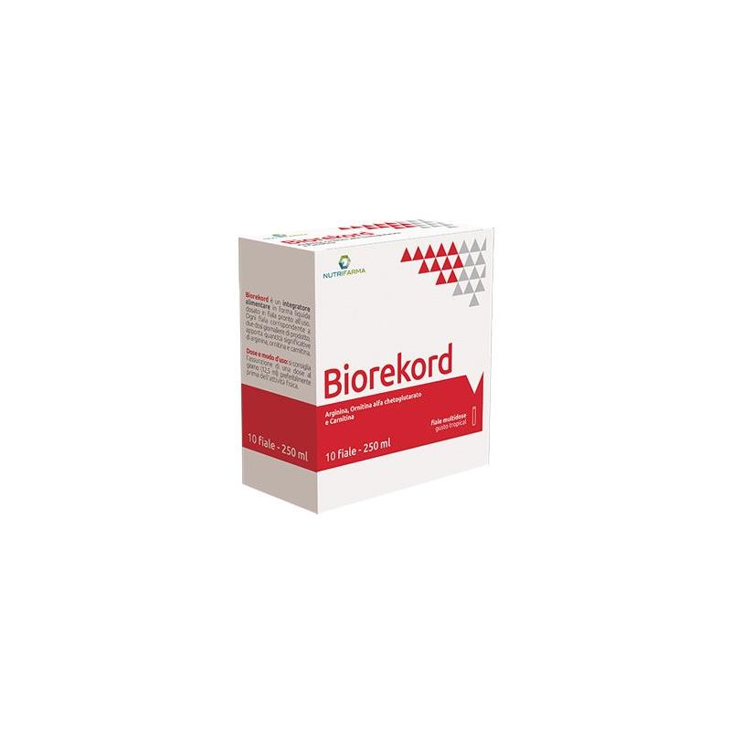 Biorekord Fiale Rigenerative - Confezione da 10x25ml