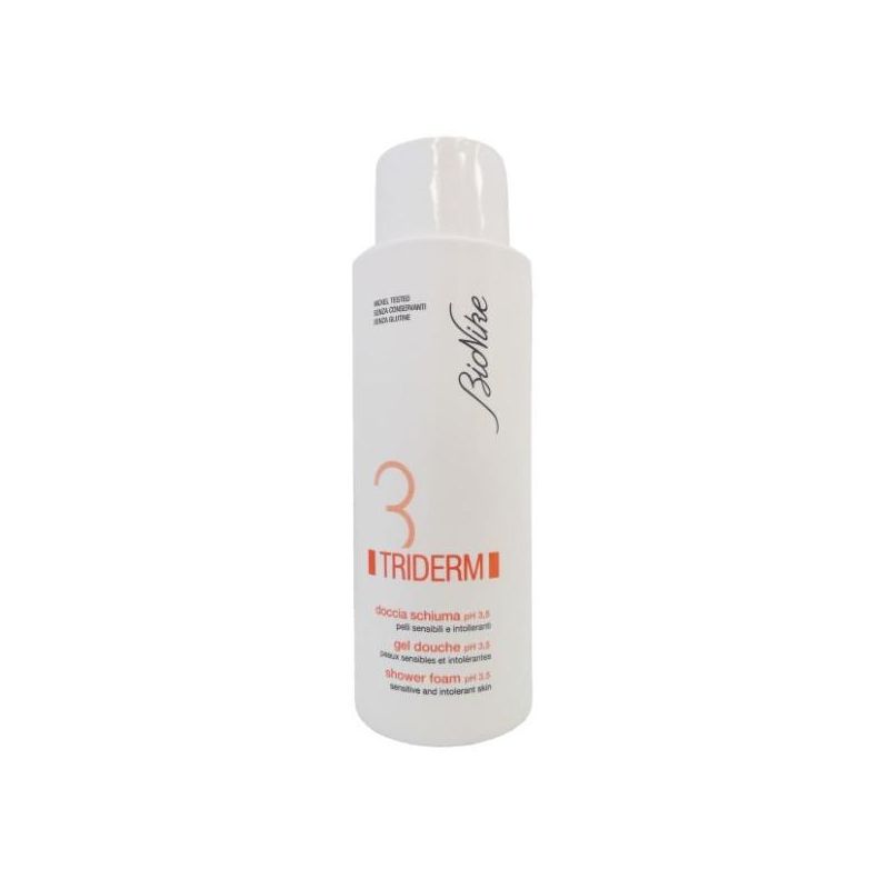 Bionike Triderm Doccia - Schiuma Detergente ad un pH di 3,5 - Flacone da 400ml