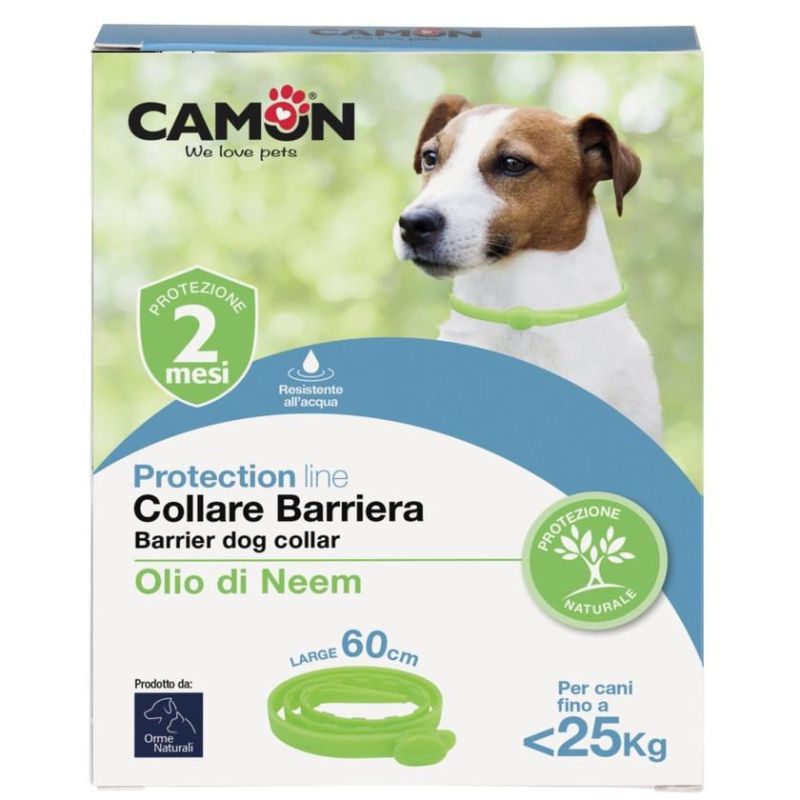 Collare Antiparassitario con Olio di Neem per Cani da Camon fino a 25 Kg