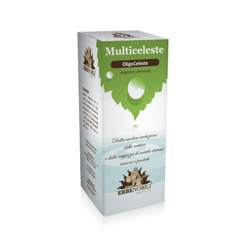 Nobili Erbe Multiceleste Oligoceleste - Integratore Naturale 50ml