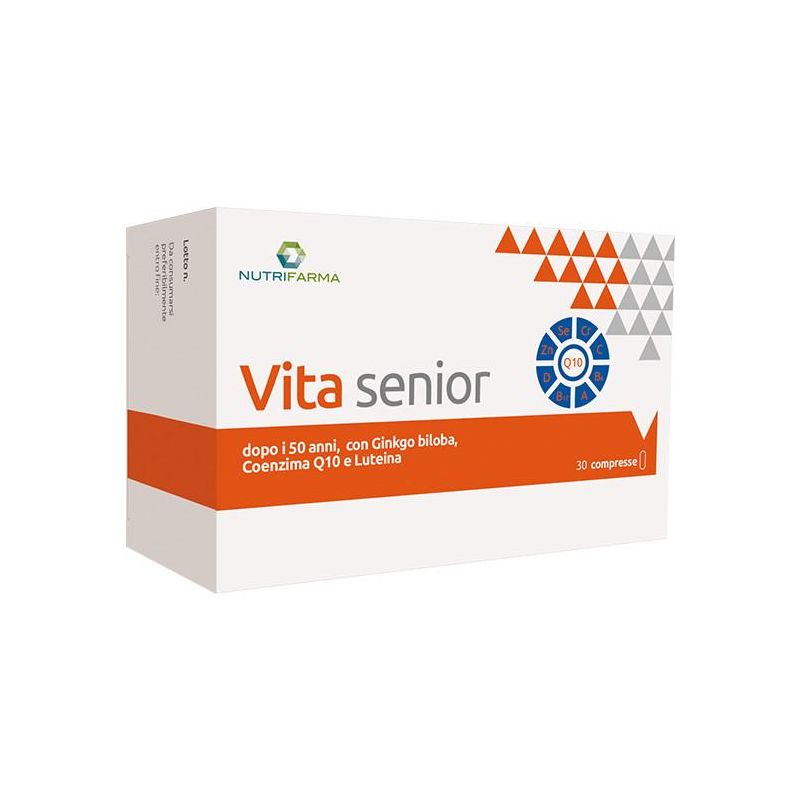 Vita Senior - Supplemento Nutrizionale in 30 Compresse per Anziani