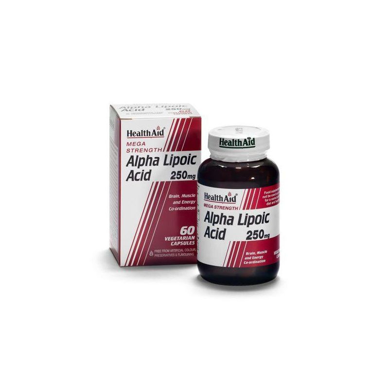 Healthaid Alfa Acido Lipidico - Integratore Alimentare - 60 Capsule
