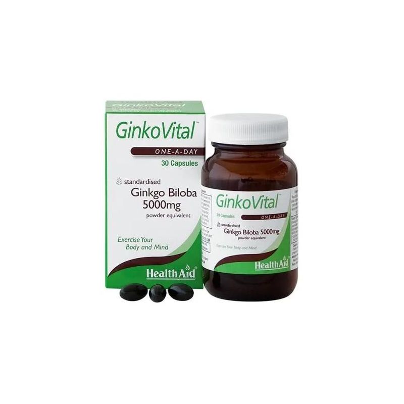 Healthaid Ginkovital - 30 Capsule Molli