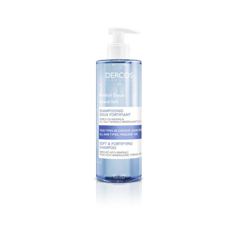 Vichy Dercos Shampoo Minerale Fortificante e Dolce, 400ml