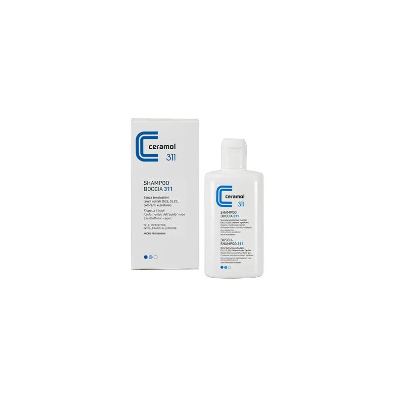 Ceramol 200ml Shampoo e Doccia 2-in-1