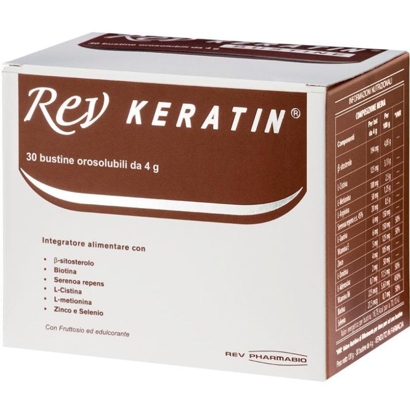 Revitalizzante Keratina in 30 Bustine - Rev